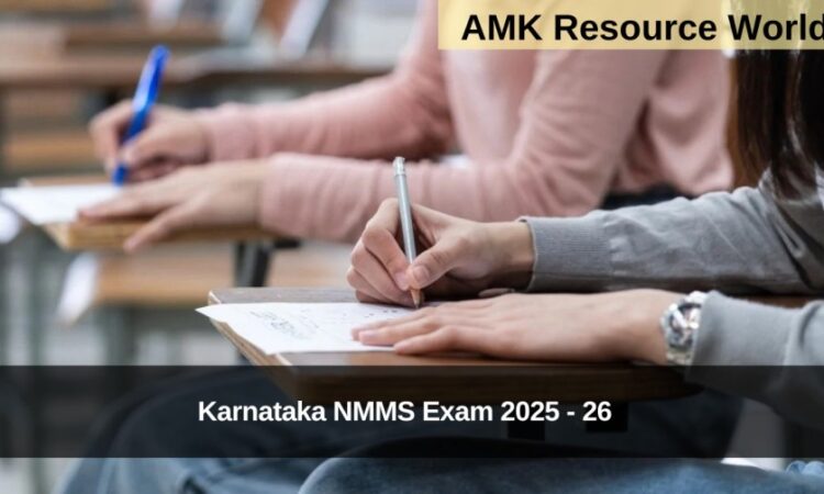 Karnataka NMMS Exam 2025 - 26 Applications Now Open 