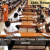 SSLC Annual Exam 1 March 2025 Private Candidates registrations started