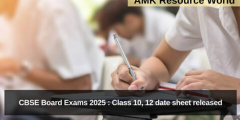 CBSE Board Exams 2025 : Class 10, 12 date sheet released