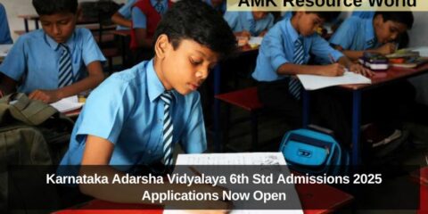 Karnataka Adarsha Vidyalaya 6th Std Admissions 2025 Applications Now Open