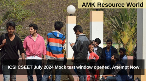 ICSI CSEET July 2024 Mock test window opened, Attempt Now