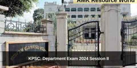 KPSC Department Exam 2024 Session II