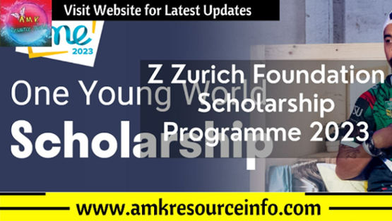 Z Zurich Foundation Scholarship Programme 2023