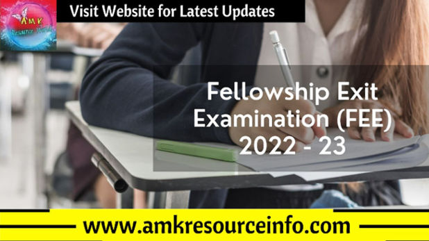 Fellowship Exit Examination (FEE) 2022 - 23