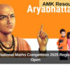 Aryabhatta National Maths Competition 2025 Registrations Now Open