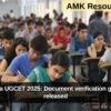 Karnataka UGCET 2025: Document verification guidelines released