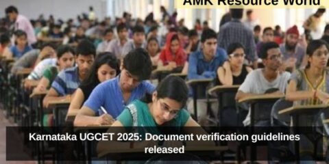 Karnataka UGCET 2025: Document verification guidelines released