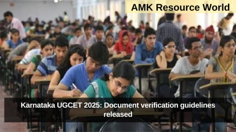 Karnataka UGCET 2025: Document verification guidelines released