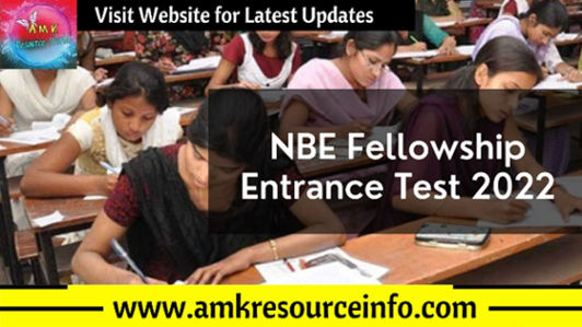 NBE Fellowship Entrance Test 2022