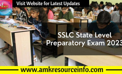 SSLC Preparatory Examination 2023