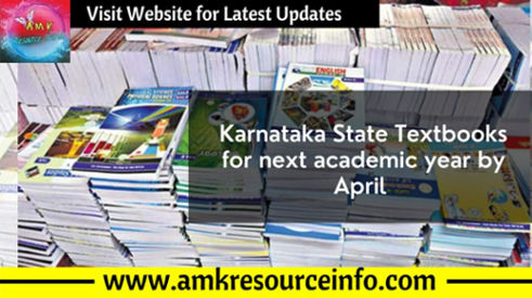 Karnataka State Textbooks for next academic year by April