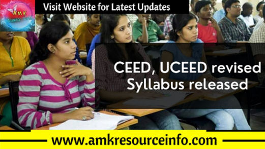 IIT Bombay CEED, UCEED revised syllabus