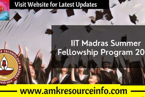 IIT Madras Summer Fellowship Program 2023