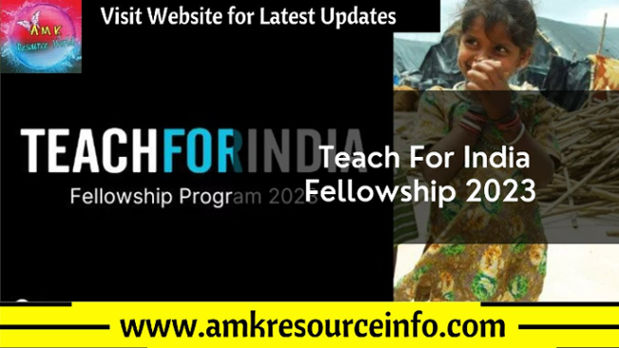 Teach For India Fellowship 2023 round 4 Registrations Open - AMK ...