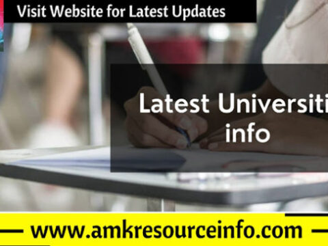 Latest Universities info