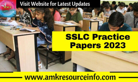 SSLC Practice Papers