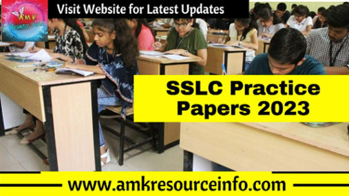 SSLC Practice Papers