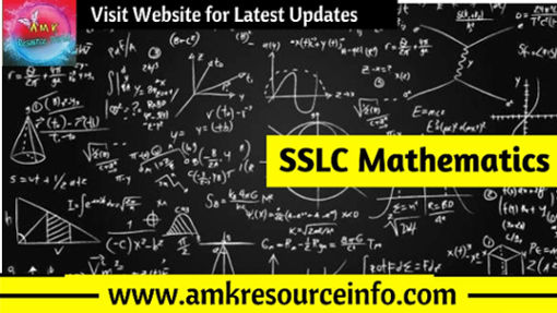SSLC Exam 2023 : Maths Part 2 Most Probable Questions