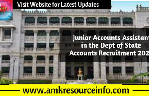 Junior Accounts Assistant in the Dept of State Accounts Recruitment 2023