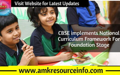 National Curriculum Framework for Foundation Stage