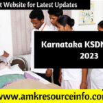 Karnataka KSDNEB GNM 2023