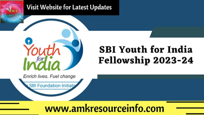 SBI Youth for India Fellowship 2023-24