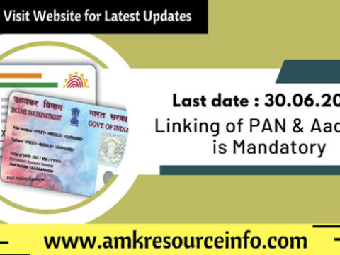 Linking of PAN & Aadhaar is Mandatory