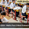 SSLC Exam 2024 : Maths Part 2 Most Probable Questions