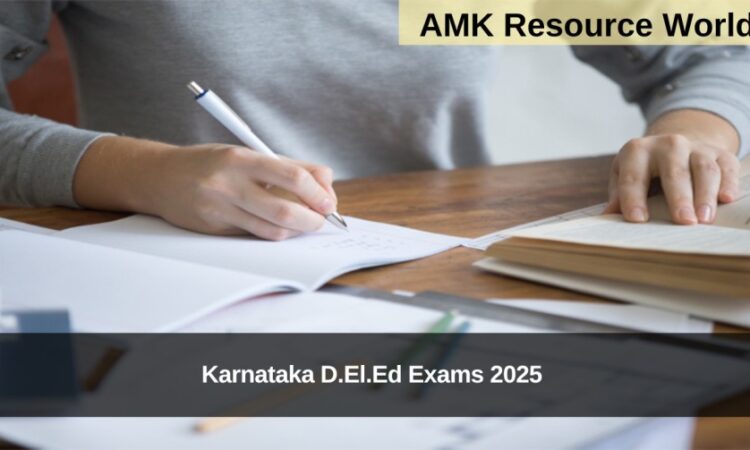 Karnataka D.El.Ed Exams 2025 notification released