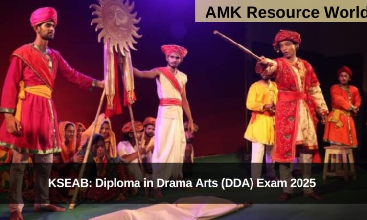 KSEAB: Diploma in Drama Arts (DDA) Exam 2025 Notification & Time Table released