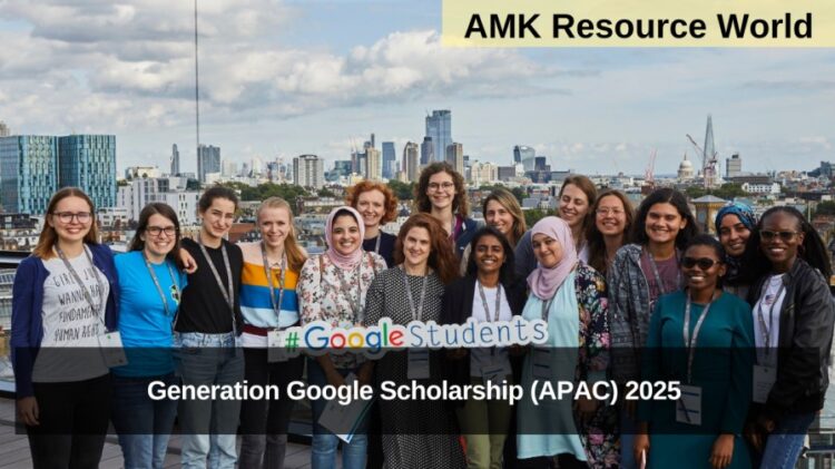 Generation Google Scholarship (APAC) 2025 Applications Open