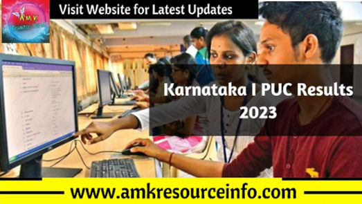 Karnataka I PUC Results 2023