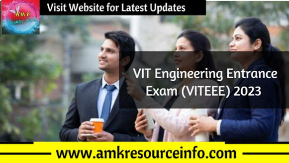  VIT Engineering Entrance Exam (VITEEE) 2023