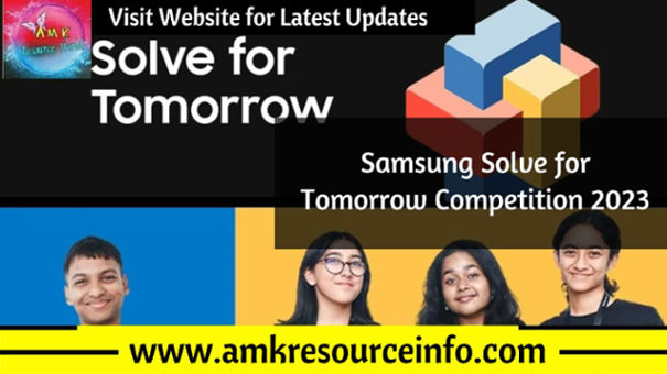 Samsung Solve for Tomorrow Competition 2023
