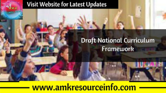 Draft National Curriculum Framework