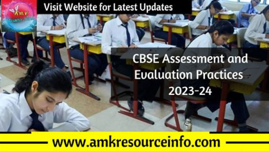 CBSE Assessment and Evaluation Practices for the Session 2023-24