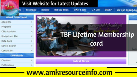 TBF Lifetime Membership card