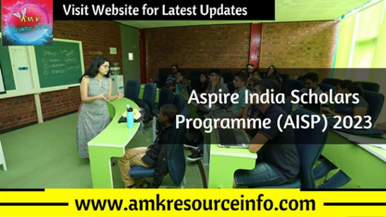 Aspire India Scholars Programme (AISP) 2023