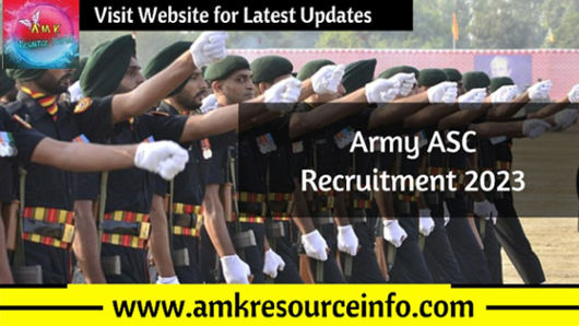 Army ASC Group C Recruitment notification released