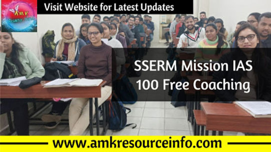 SSERM Mission IAS 100 Free Coaching