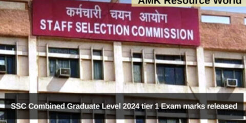 SSC Combined Graduate Level 2024 tier 1 Exam marks released