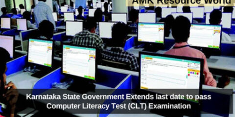 Karnataka State Government Extends last date to pass Computer Literacy Test (CLT) Examination