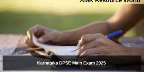 Karnataka DPSE Main Exam May 2025 results announced