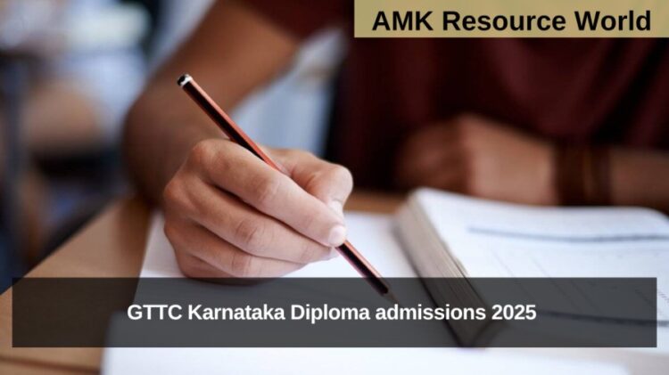 GTTC Karnataka Diploma admissions 2025 Applications Open