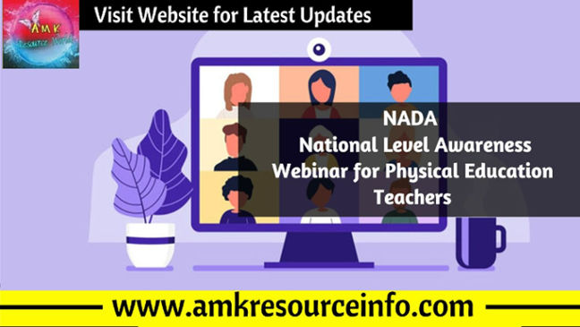 National Level Awareness Webinar for Physical Education Teachers