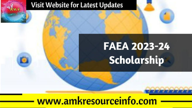 FAEA 2023-24 Scholarship