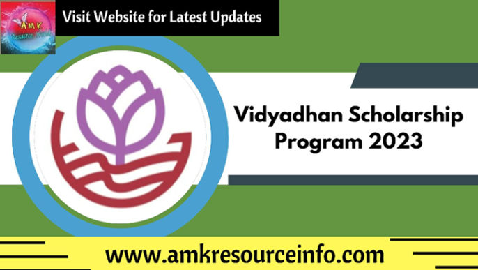 Applications invited for Vidyadhan Scholarship Program 2023 - AMK ...