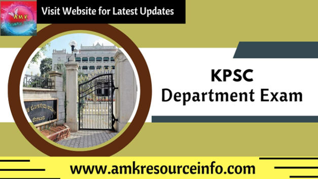 Karnataka State Public Service Commission (KPSC) Department Exam