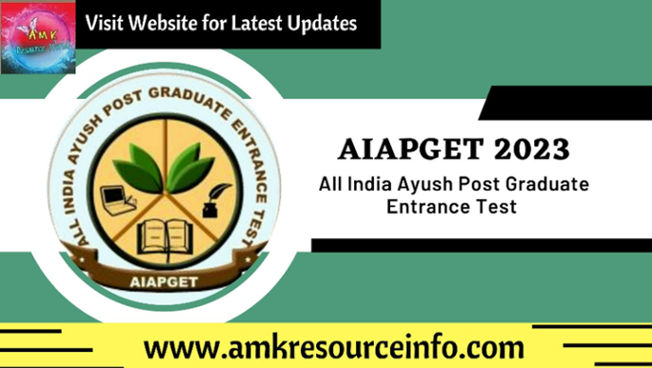 All India Ayush Post Graduate Entrance Test (AIAPGET) 2023