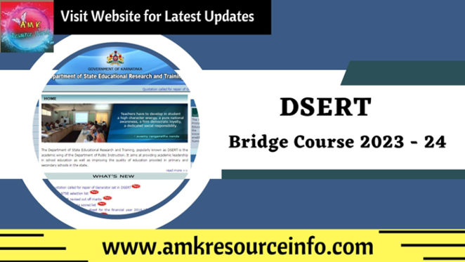 DSERT Bridge Course